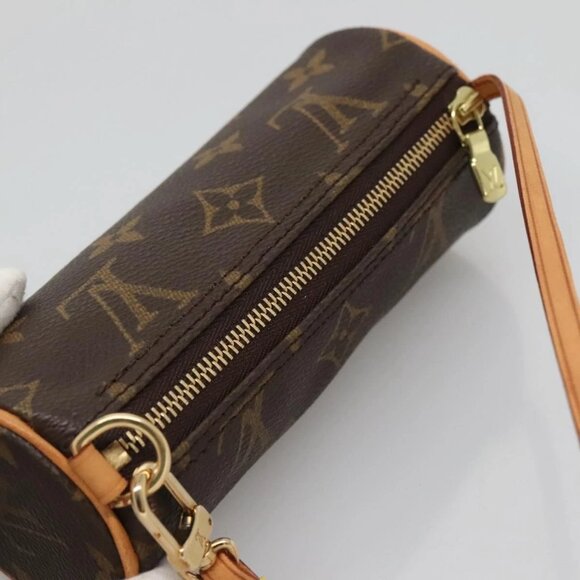 LOUIS VUITTON Monogram Papillon Pouch LV Auth BA5066 - Picture 7 of 16